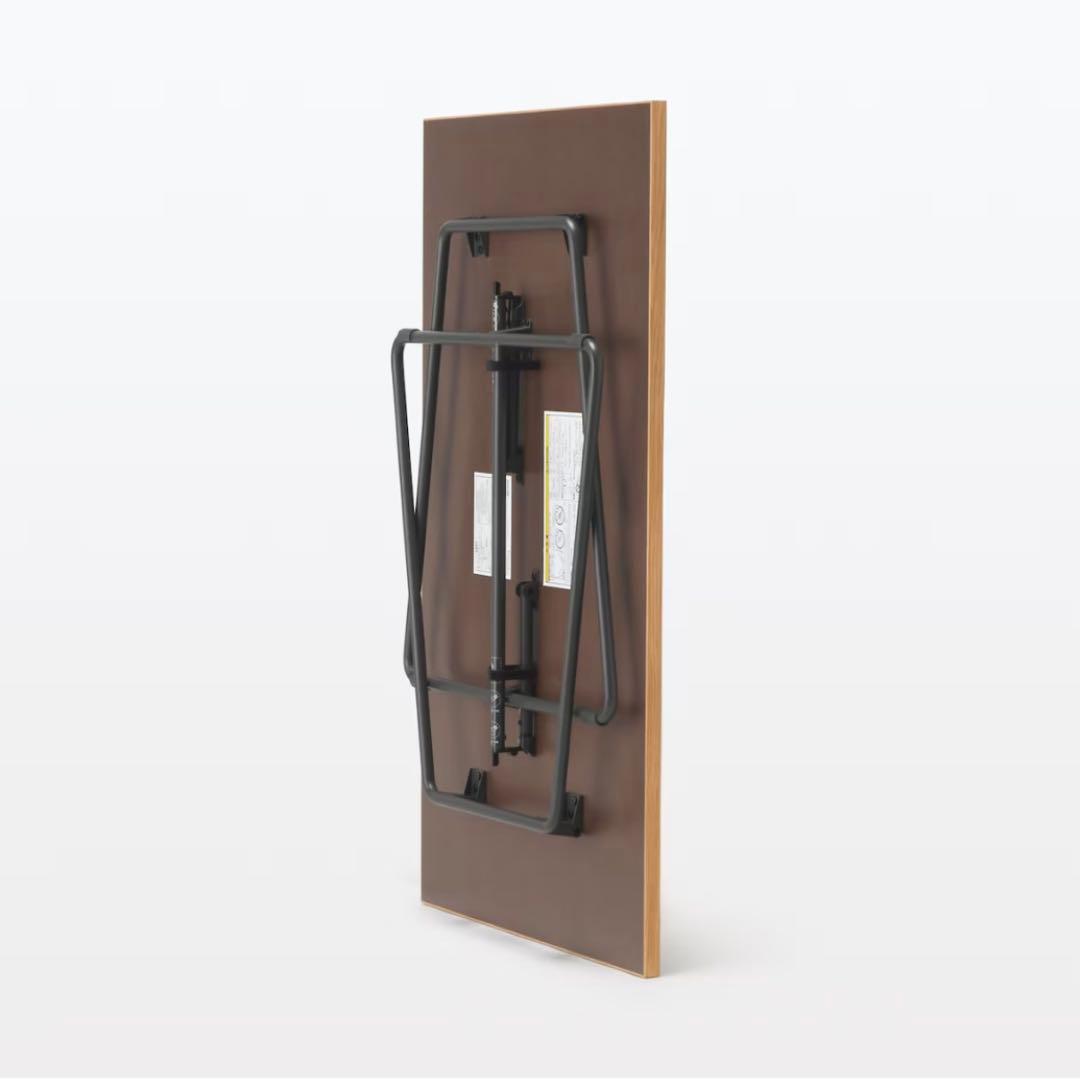 無印良品、木製折りたたみテーブル120cm