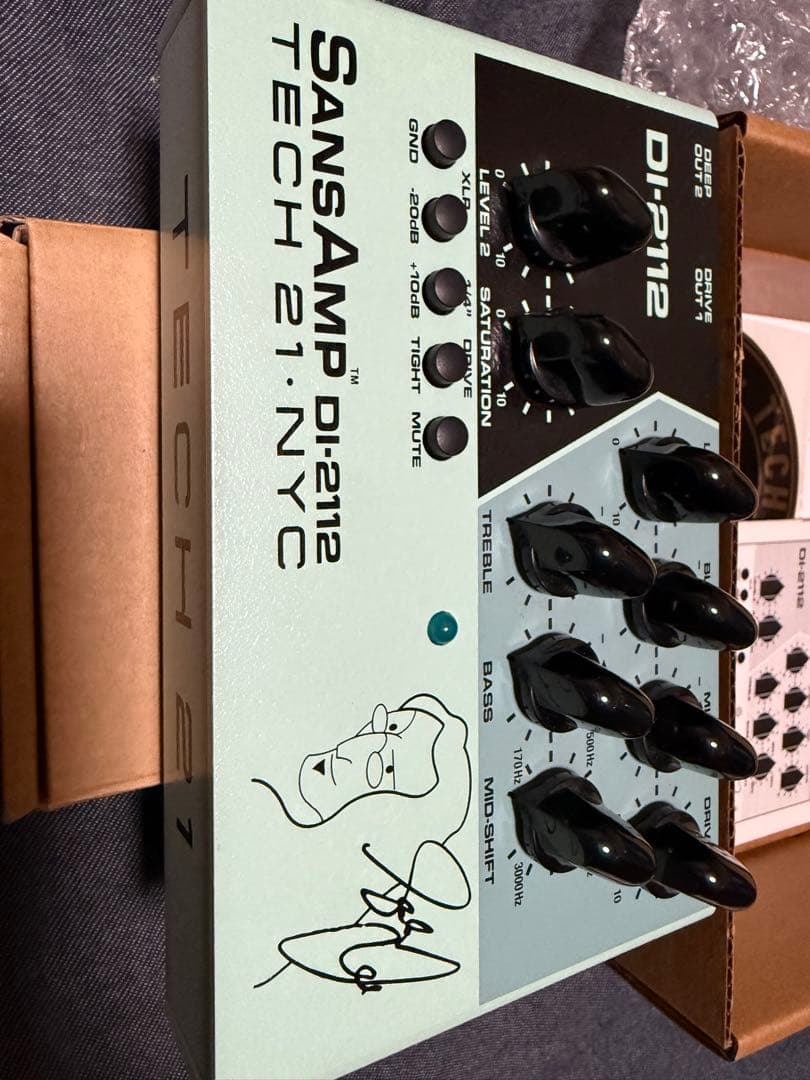 DI-2112 SANSAMP TECH21・NYC（専用） - メルカリ