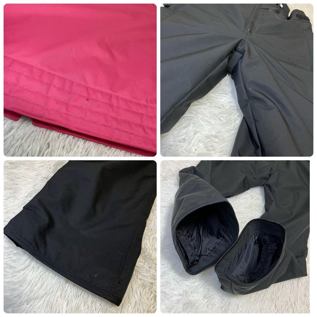 美品 phenix 可愛いピンク ジュニア スノーウェア 上下 150 女の子