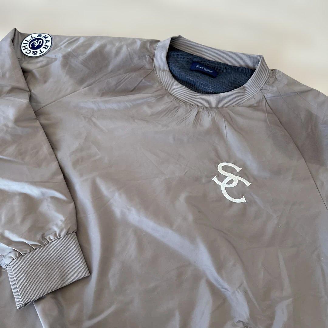 SMART & CHIL ブルゾン グレー Lサイズ ゴルフウエア メンズ