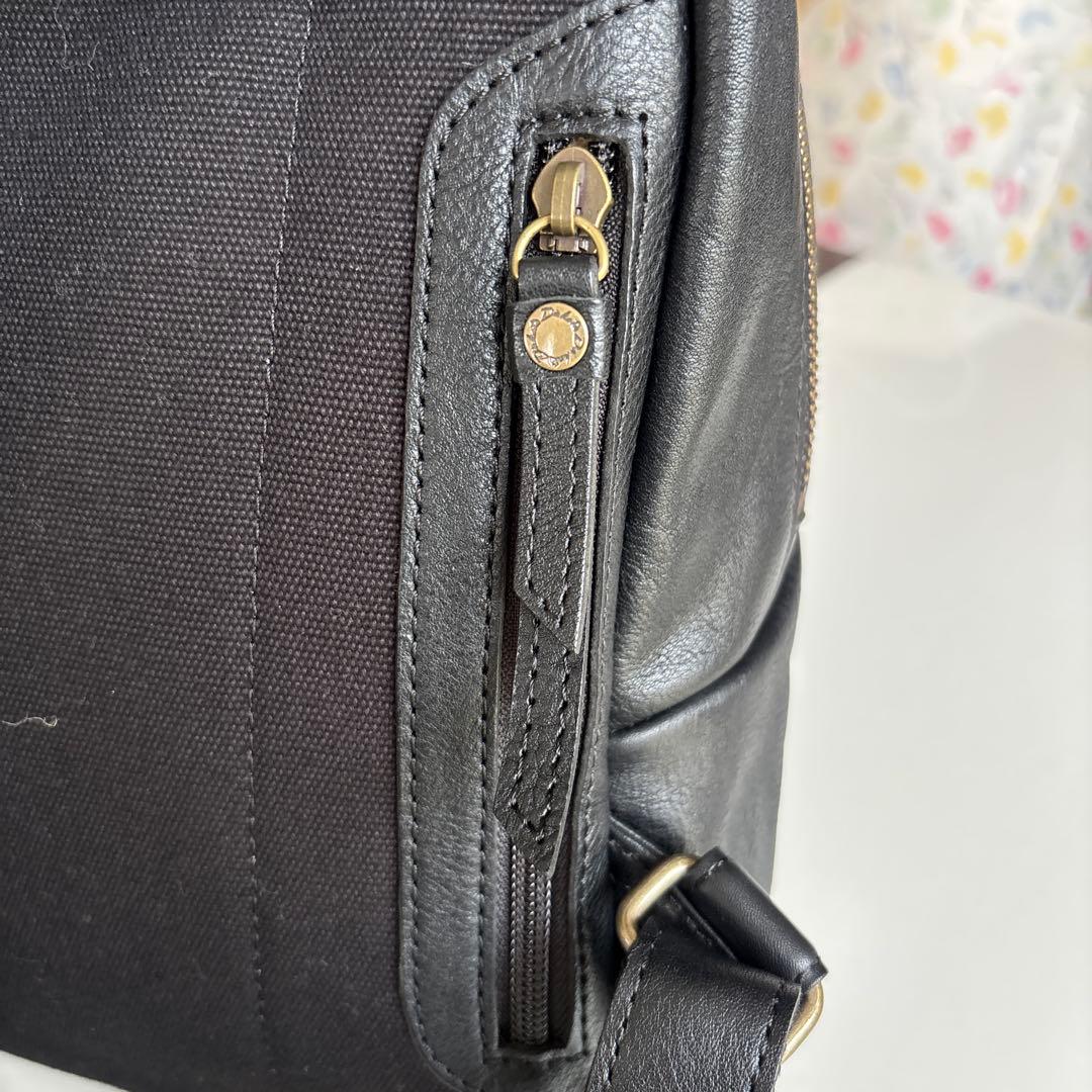 [新品未使用品]Dakota ダコタ　黒 革リュック・バックパック　タグ付き