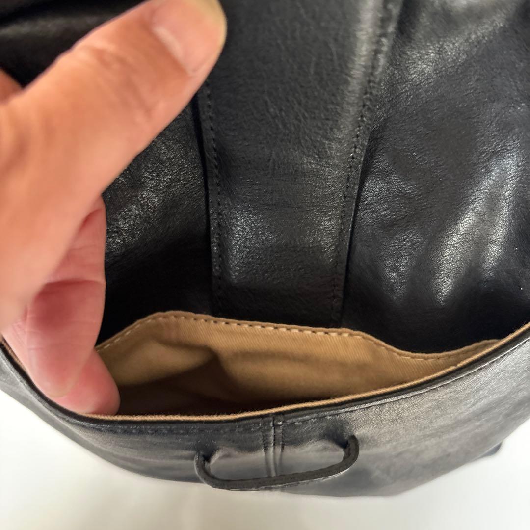 [新品未使用品]Dakota ダコタ　黒 革リュック・バックパック　タグ付き