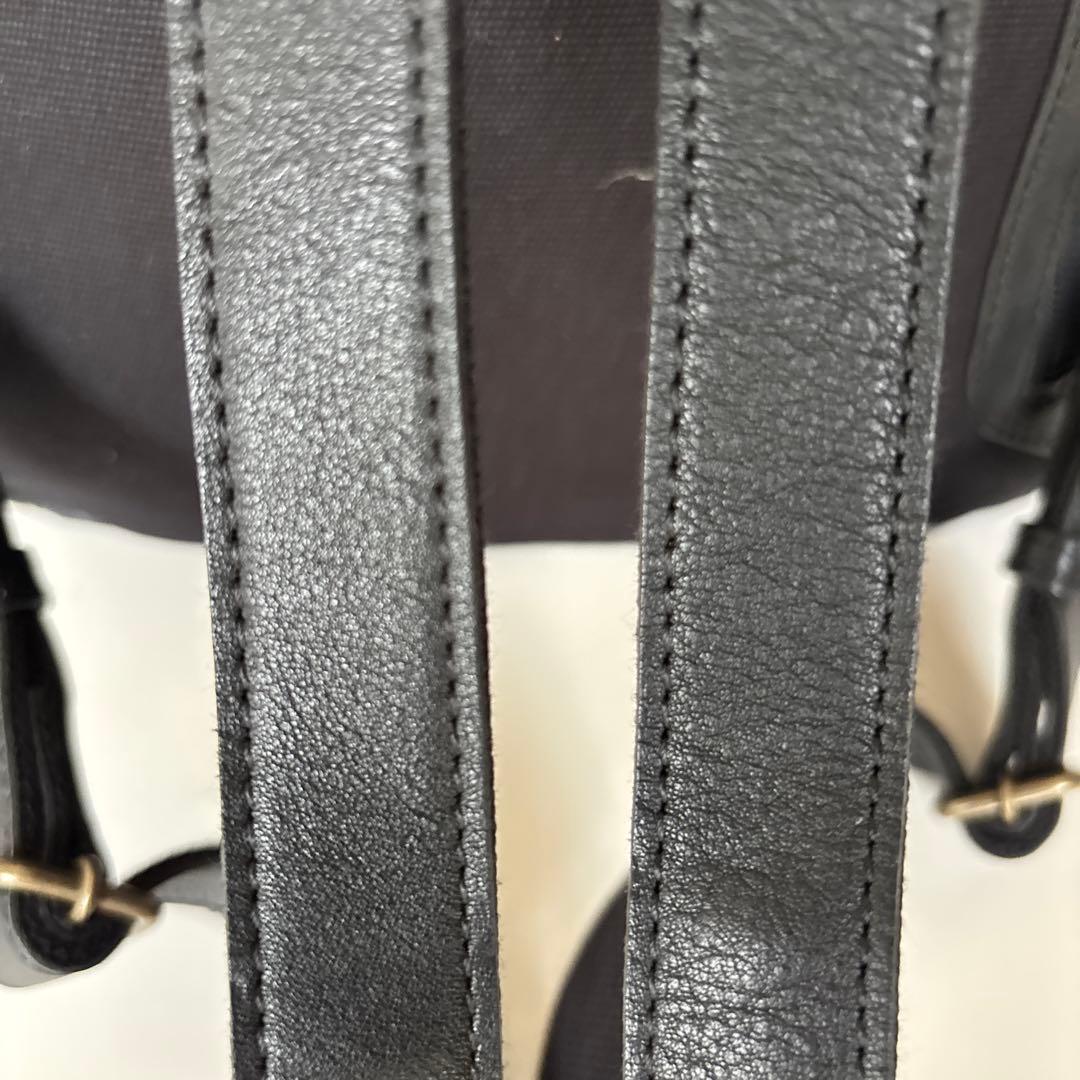 [新品未使用品]Dakota ダコタ　黒 革リュック・バックパック　タグ付き