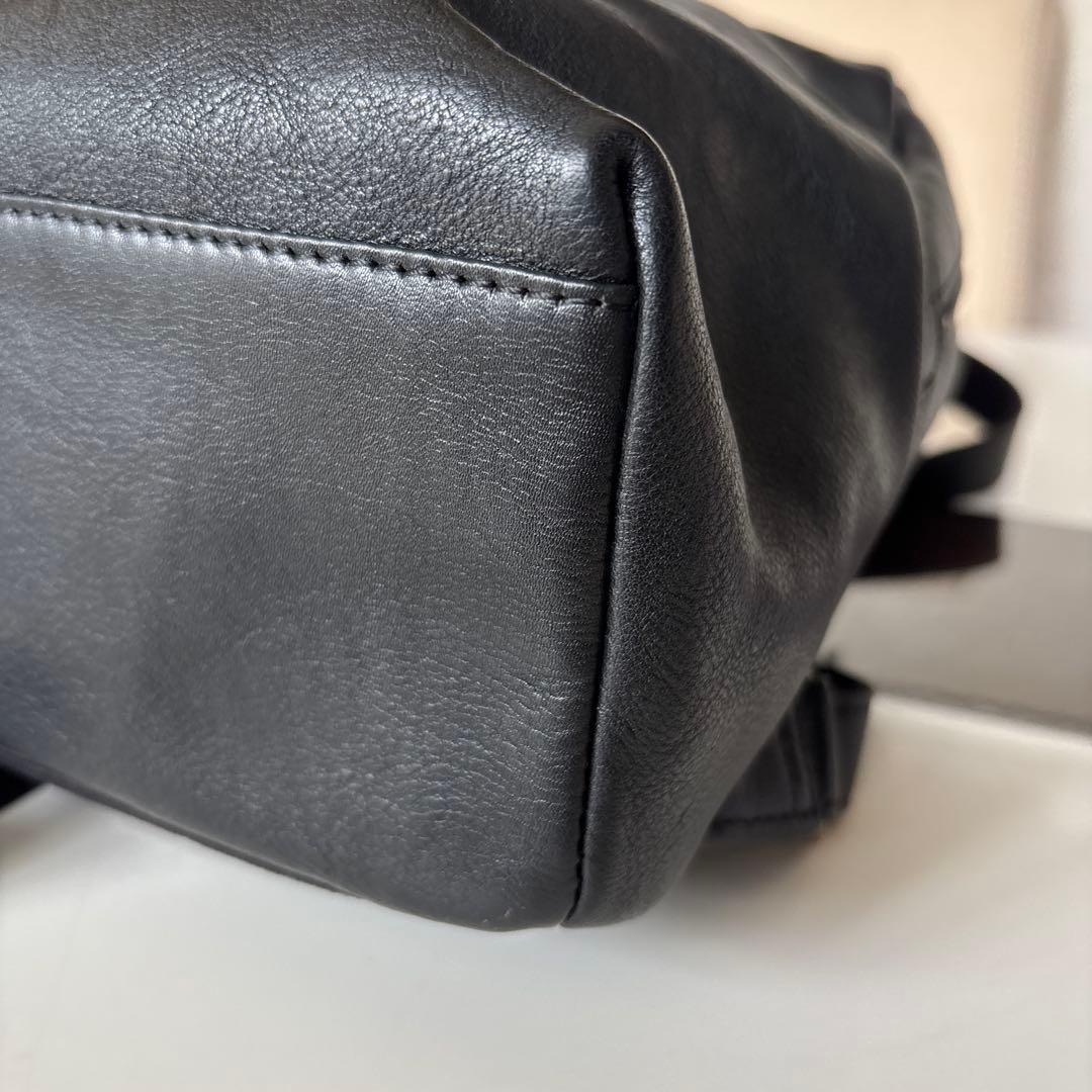 [新品未使用品]Dakota ダコタ　黒 革リュック・バックパック　タグ付き