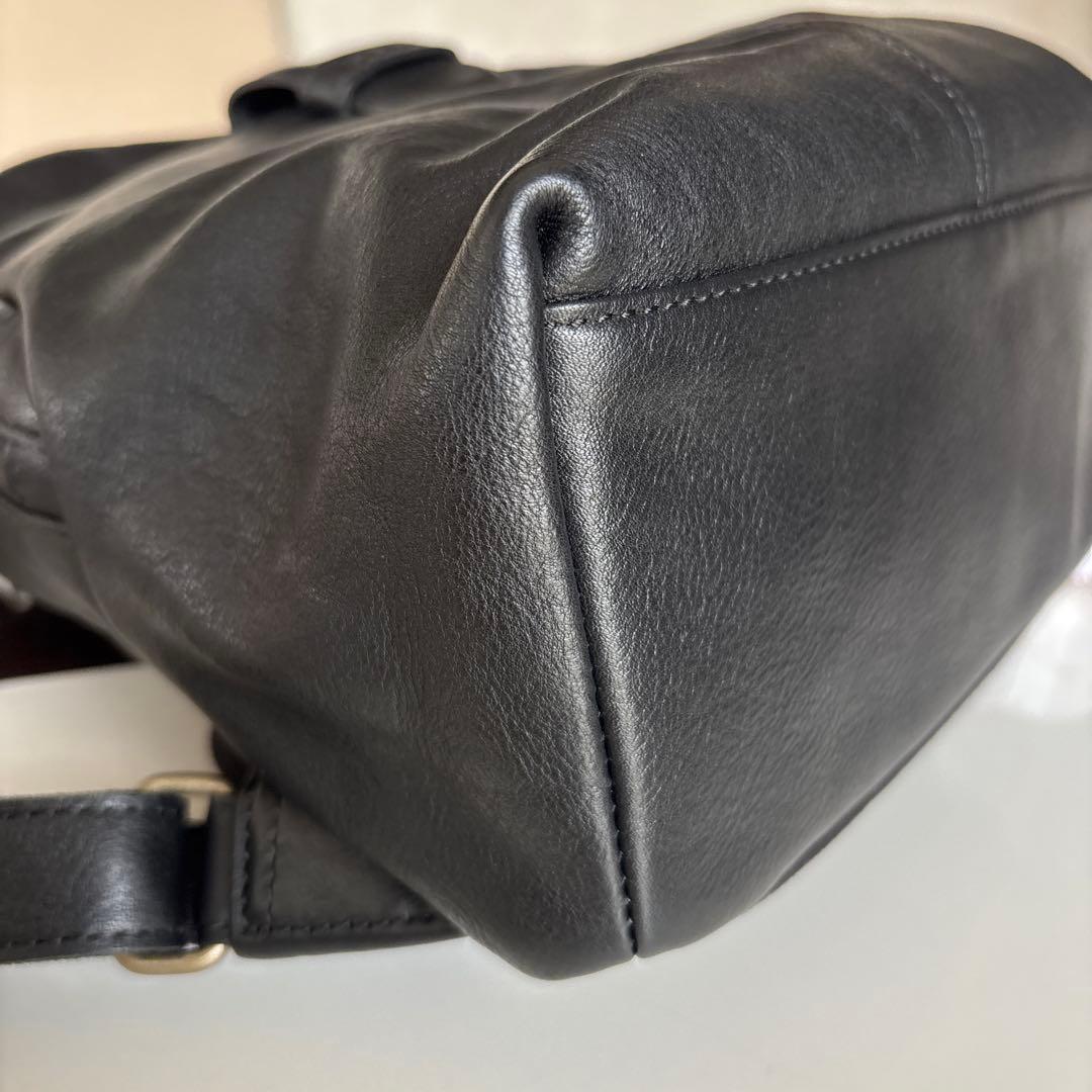 [新品未使用品]Dakota ダコタ　黒 革リュック・バックパック　タグ付き