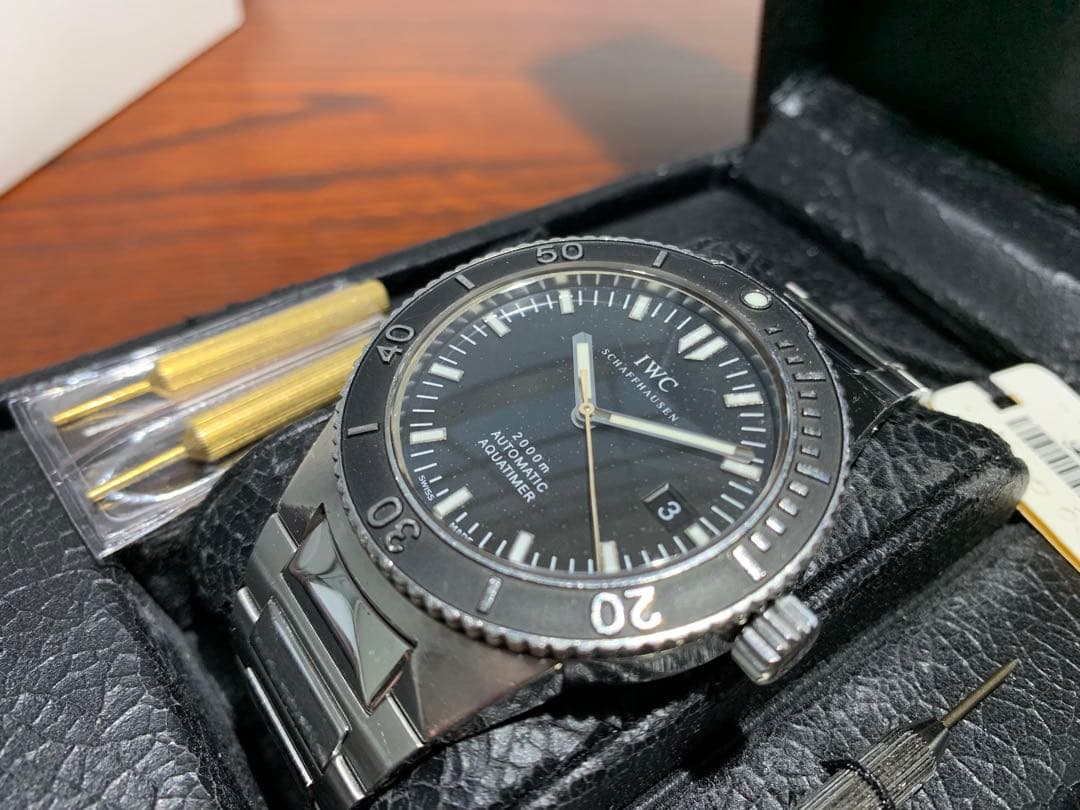 IWC IWC GSTアクアタイマーRef.353602 ステンレス 付属品豊富 魚竜頭