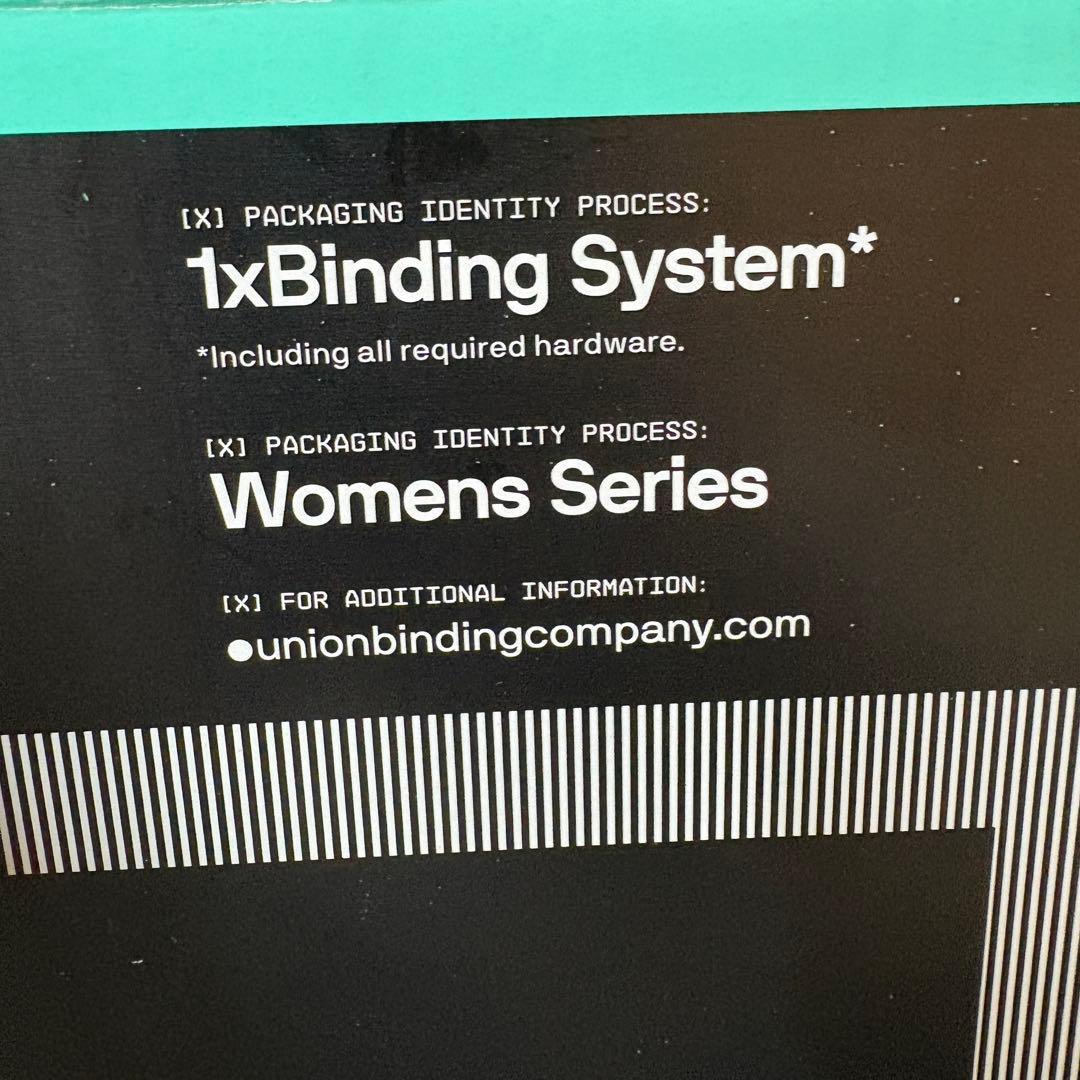 UNION MILAN スノーボード　ビンディング ブラック　M 2021/22