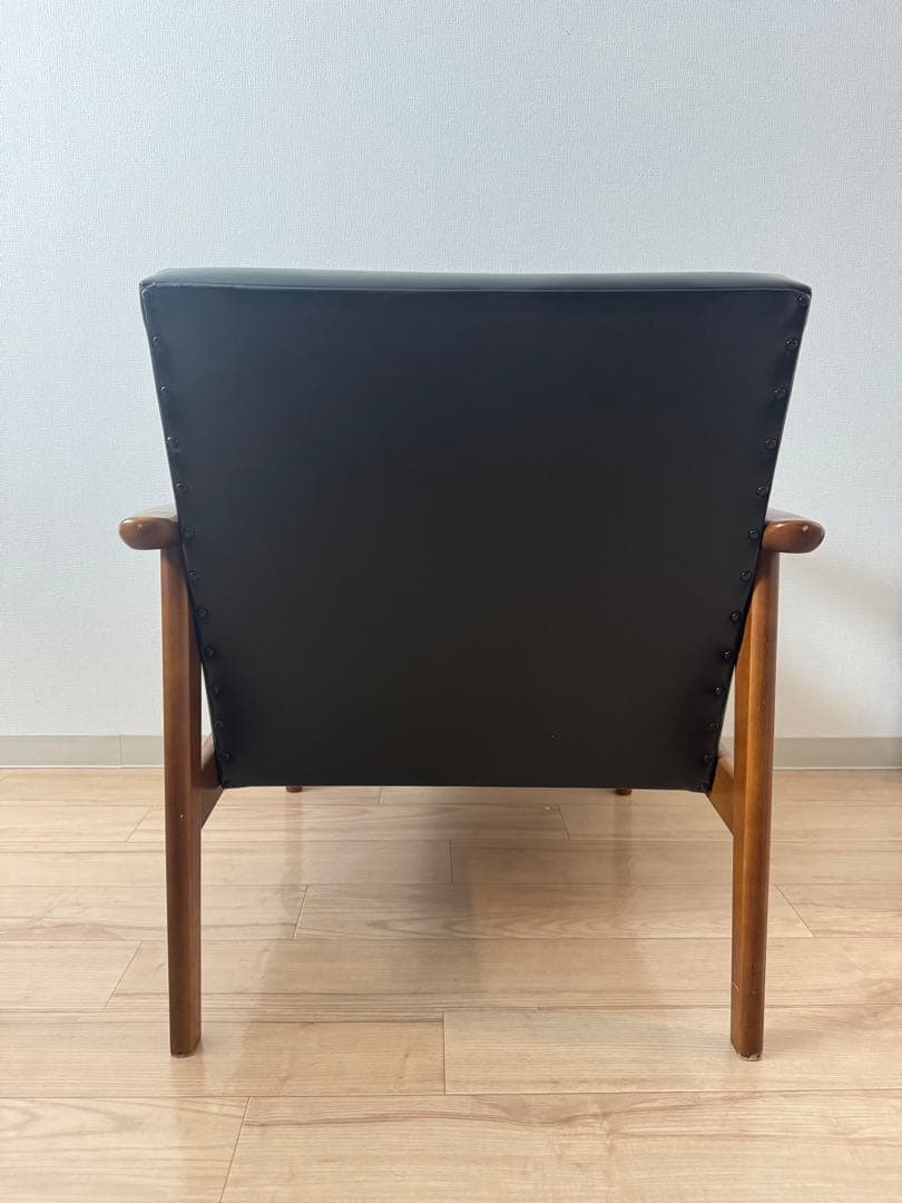 カリモク60 Kチェア 1シーター ブラック【梱包たのめる便発送】 - メルカリ