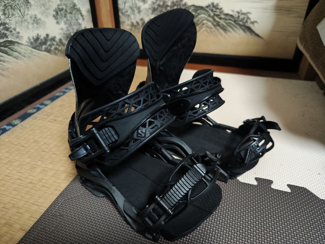 SALOMON Quantum ビンディング ブラック Mサイズ