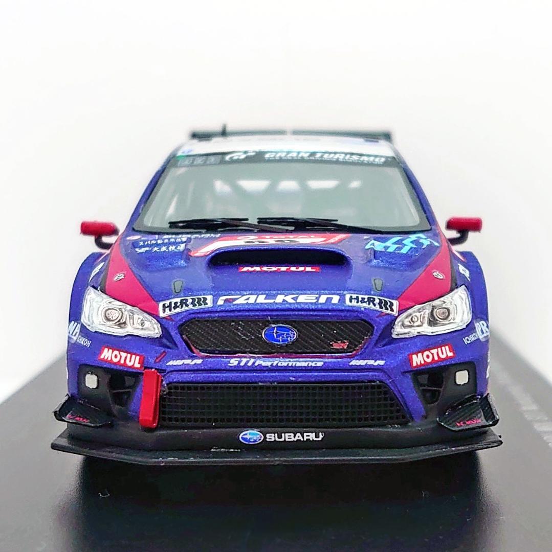《未使用》EBBRO　スバル　WRX　STI　ニュルブルクリンク　2019　模型