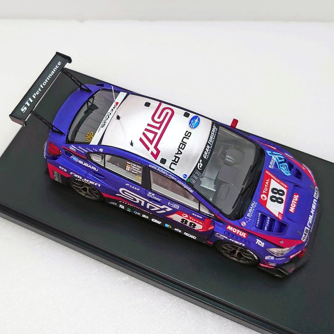 《未使用》EBBRO　スバル　WRX　STI　ニュルブルクリンク　2019　模型