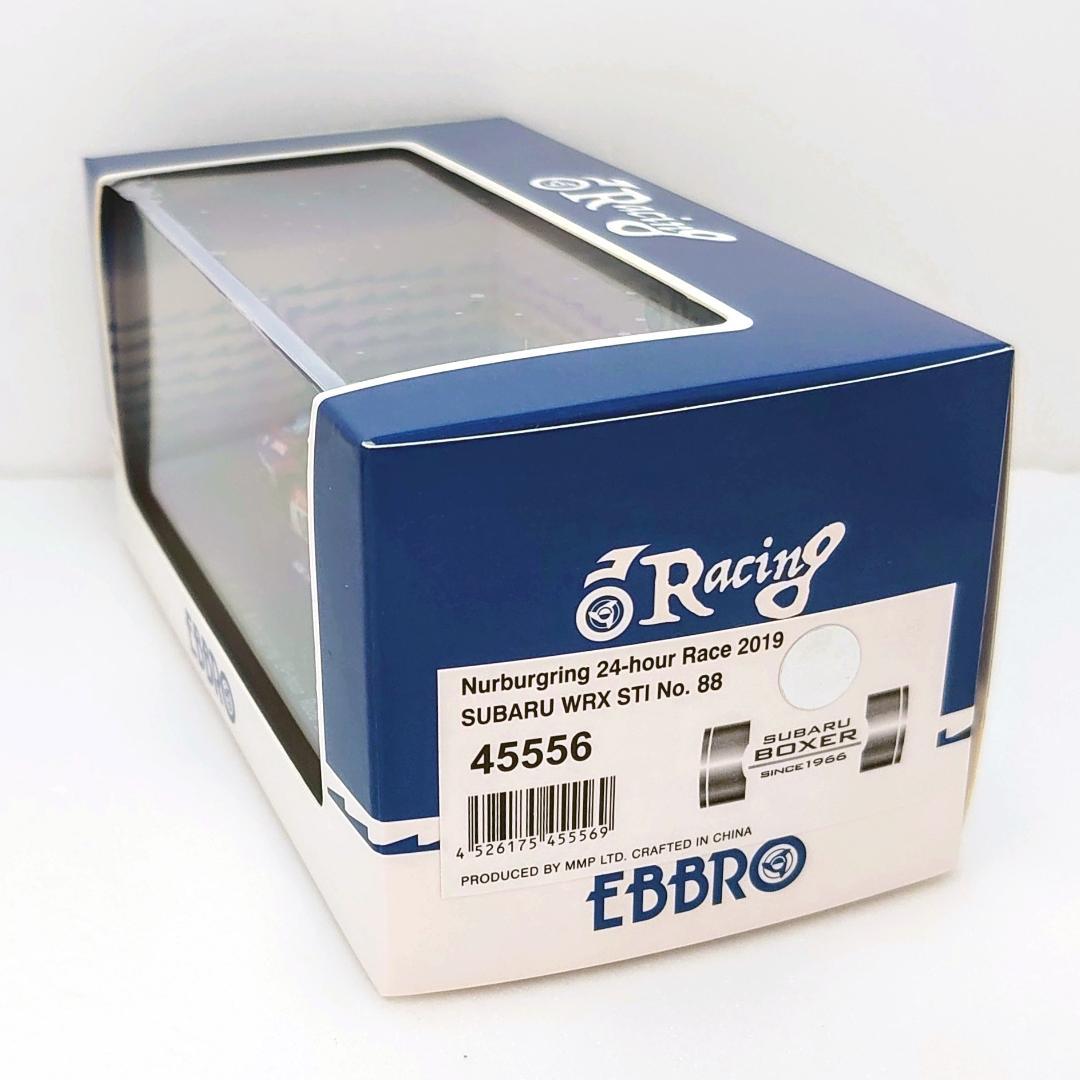 《未使用》EBBRO　スバル　WRX　STI　ニュルブルクリンク　2019　模型