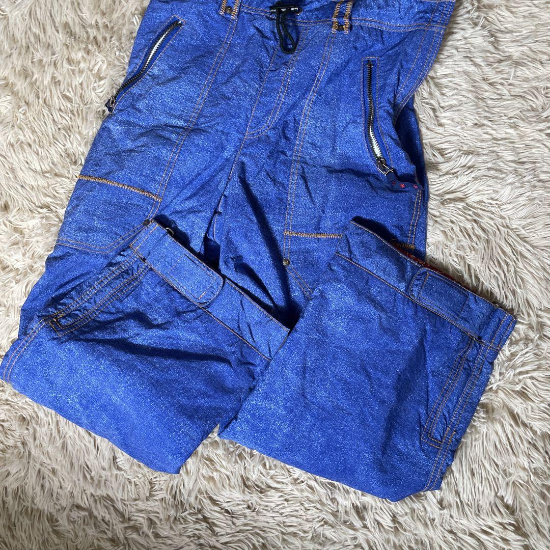 デニムカラー　phenix スノーボード　スキー　スノボウェア　セットアップ上下