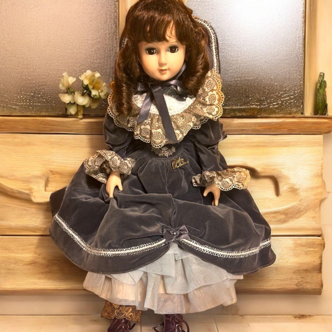 アンティーク ビスクドール オオイケ マドリード スリープアイ