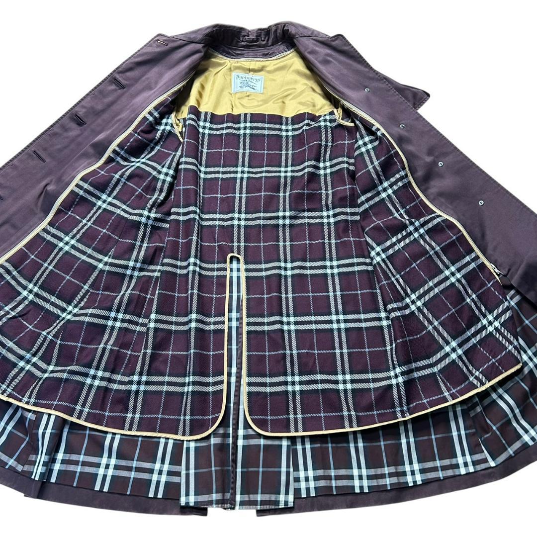 バーバリー Burberrys ライナー付 ケープ コート レディース 7AR