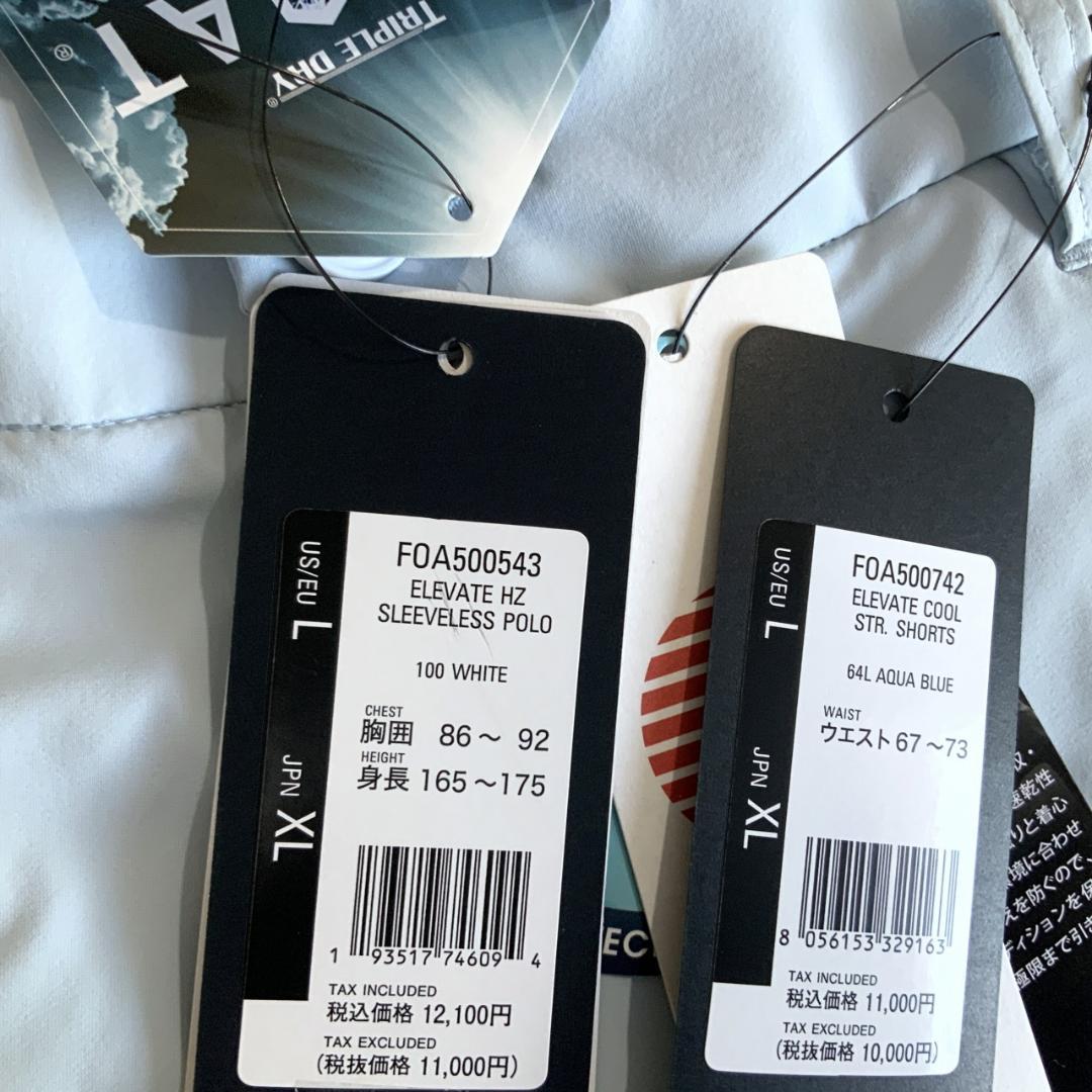 OAKLEY オークリーゴルフ【XＬ】 セットアップ シャツ＆ショートパンツ