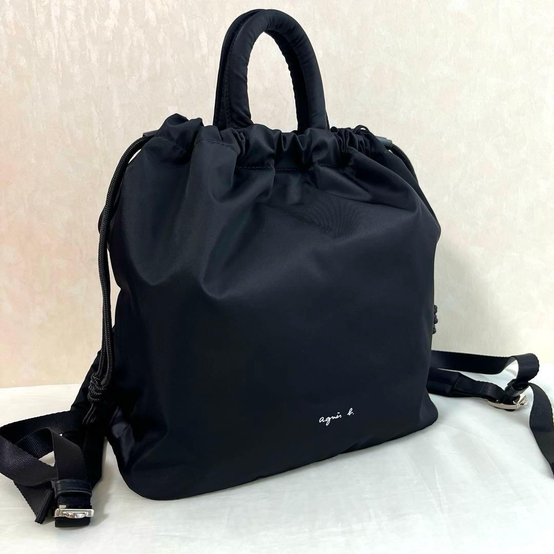 ＊未使用級＊agnes b. バックパック ブラックWAS13-03