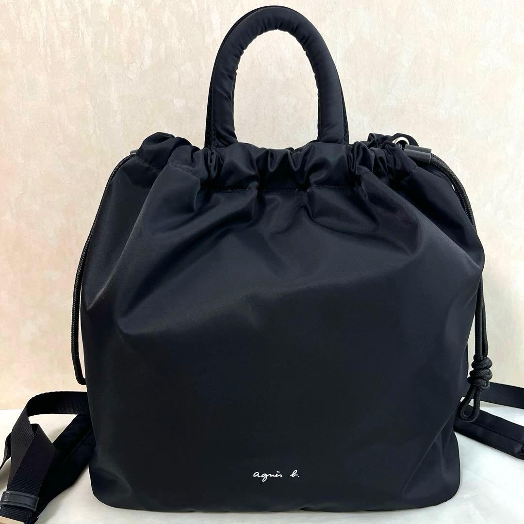 ＊未使用級＊agnes b. バックパック ブラックWAS13-03