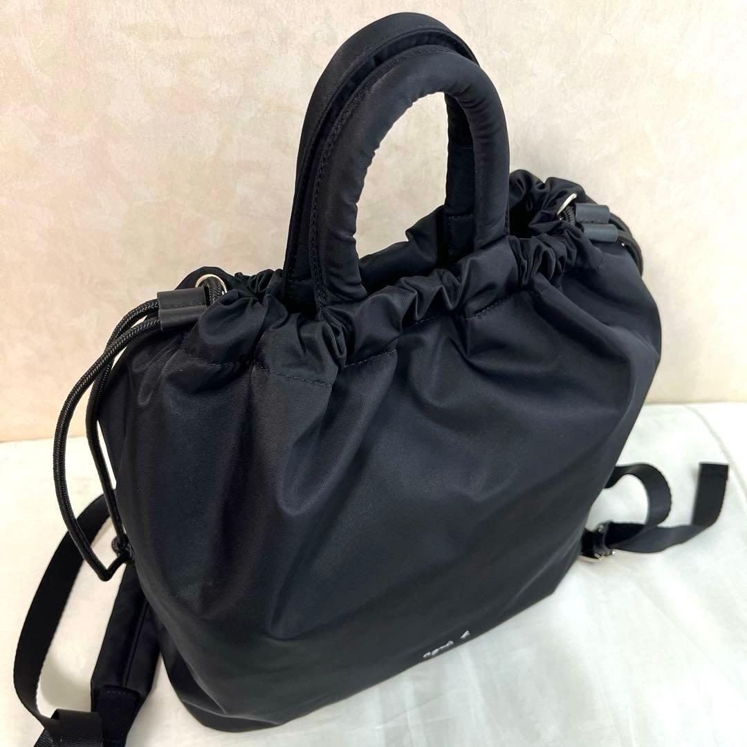 ＊未使用級＊agnes b. バックパック ブラックWAS13-03