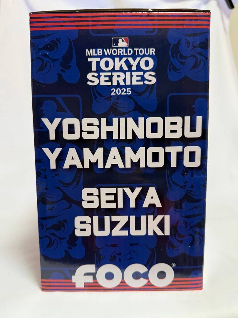 225個限定　東京シリーズ　ボブルヘッド　大谷翔平　鈴木　今永　山本由伸　ドーム