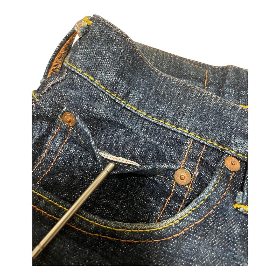 3日まで】美品 ビッグカモメ EVISU エヴィスNo.2 朱耳 大黒 EVISU