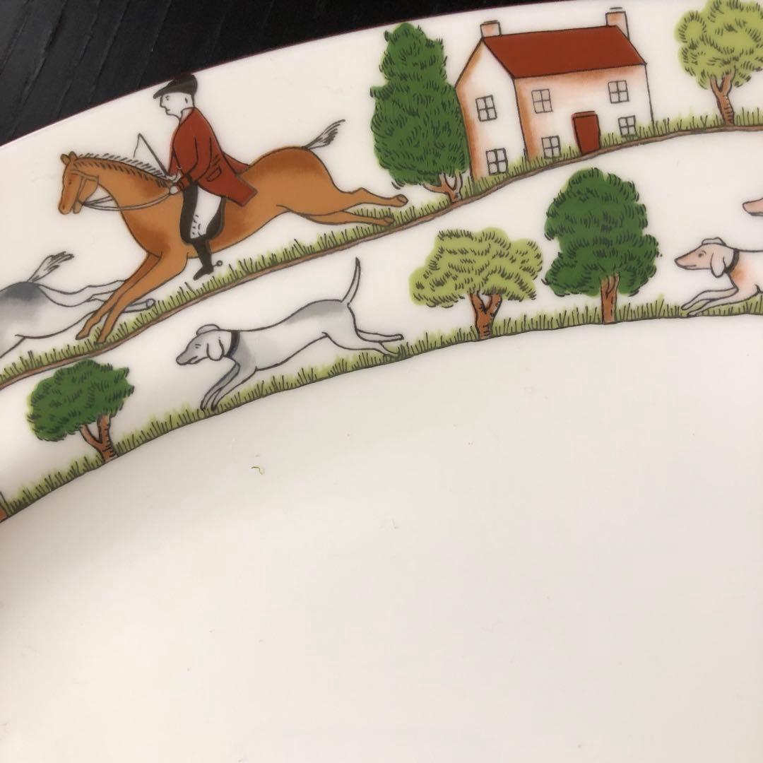 コールポート ハンティングシーン 大皿 レア 希少 ウェッジウッド 皿