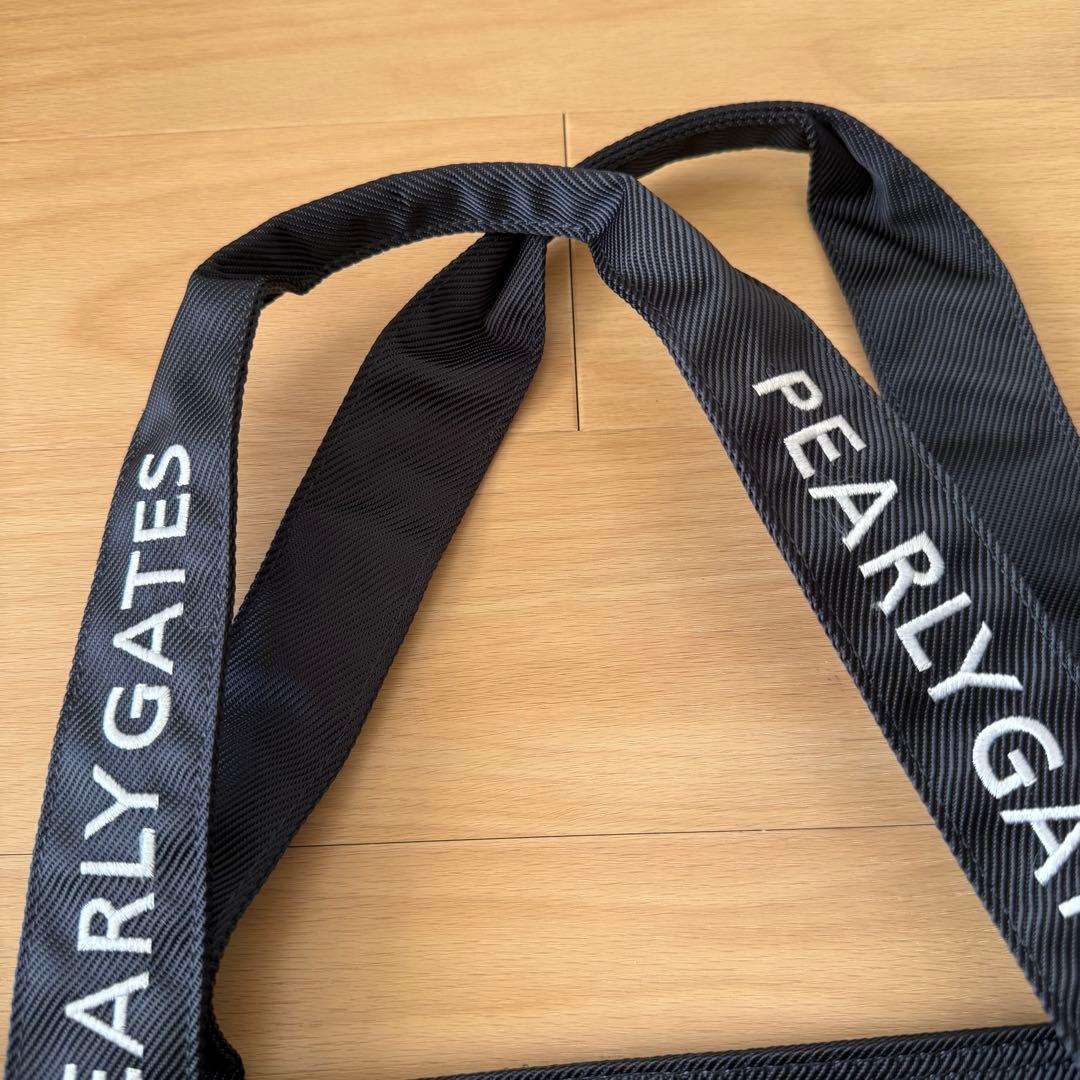 【美品】PEARLY GATES ネイビー　ゴルフバッグ