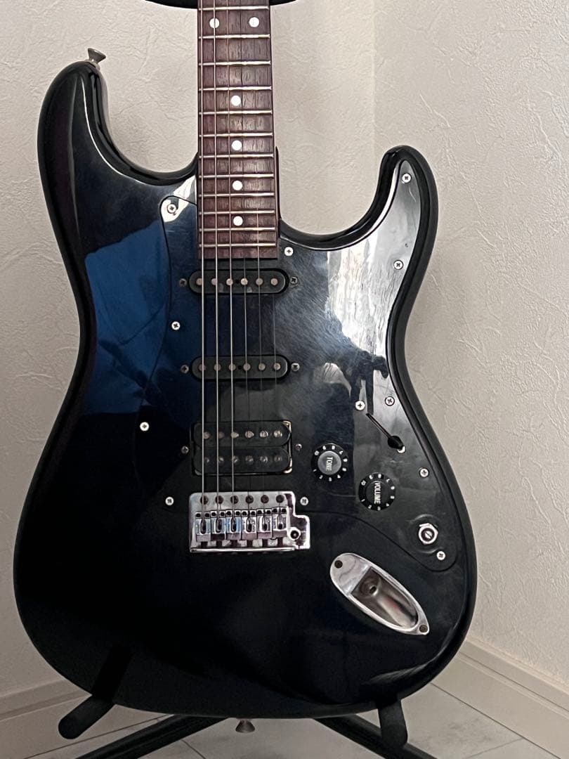 Greco エレキギター 黒 ストラトキャスタータイプ