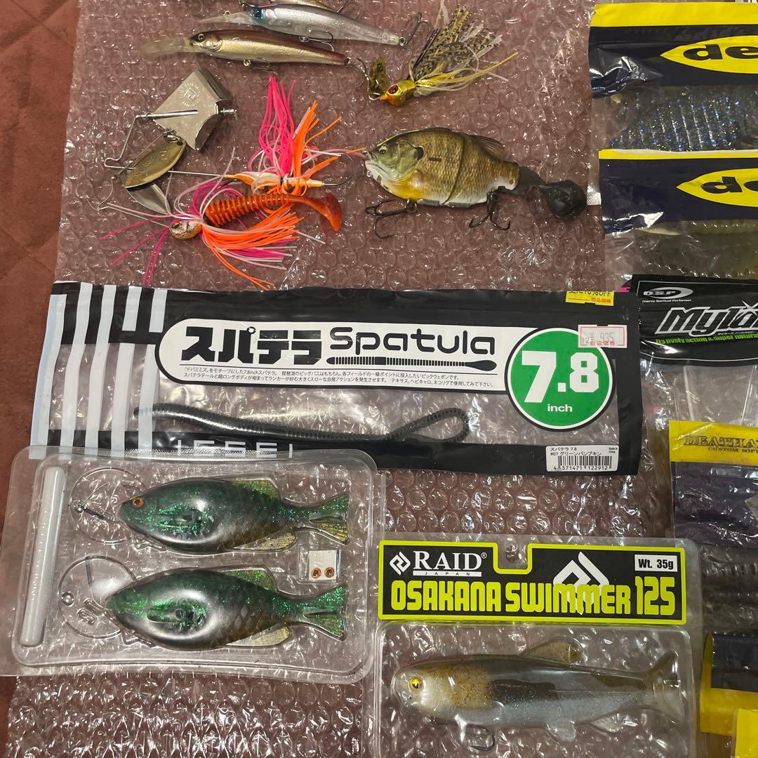 ☆超お買い得☆ バス釣り引退セット ダイワバック付き レイドジャパン