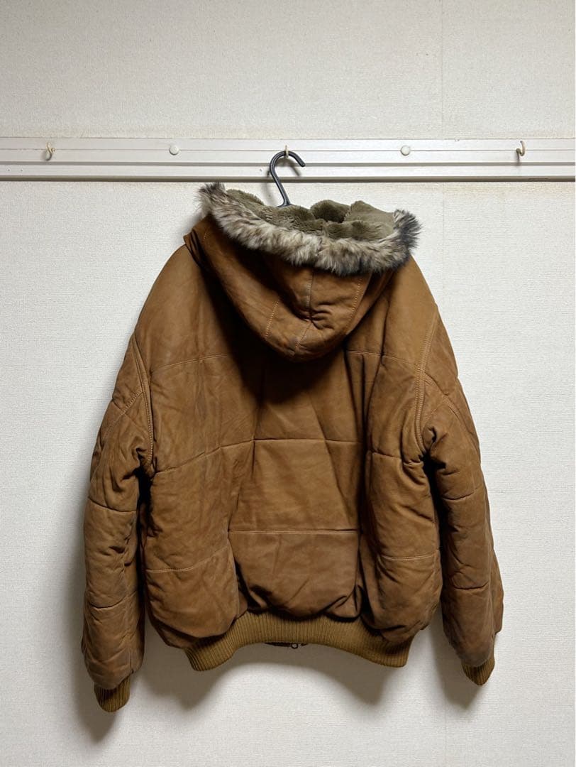 90s ICEBERG レザーボンバージャケット