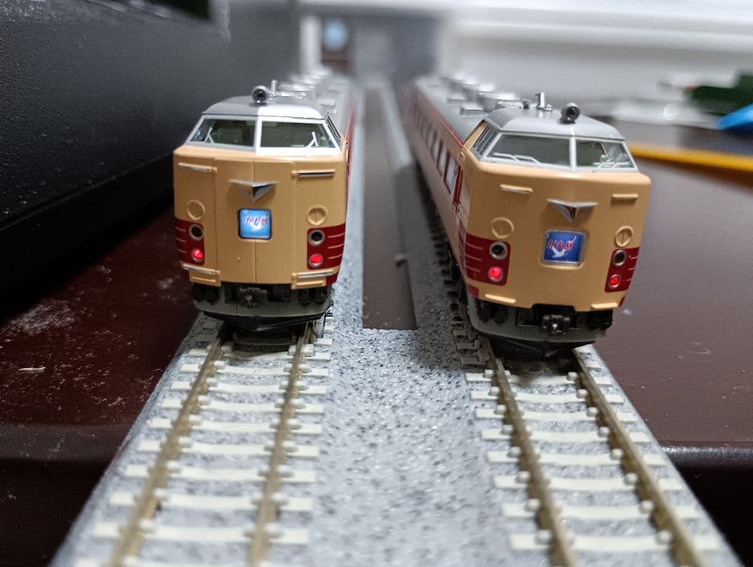 M*n様 現状品 kato 485系300番台/200番台 計8両(かもめ/にち