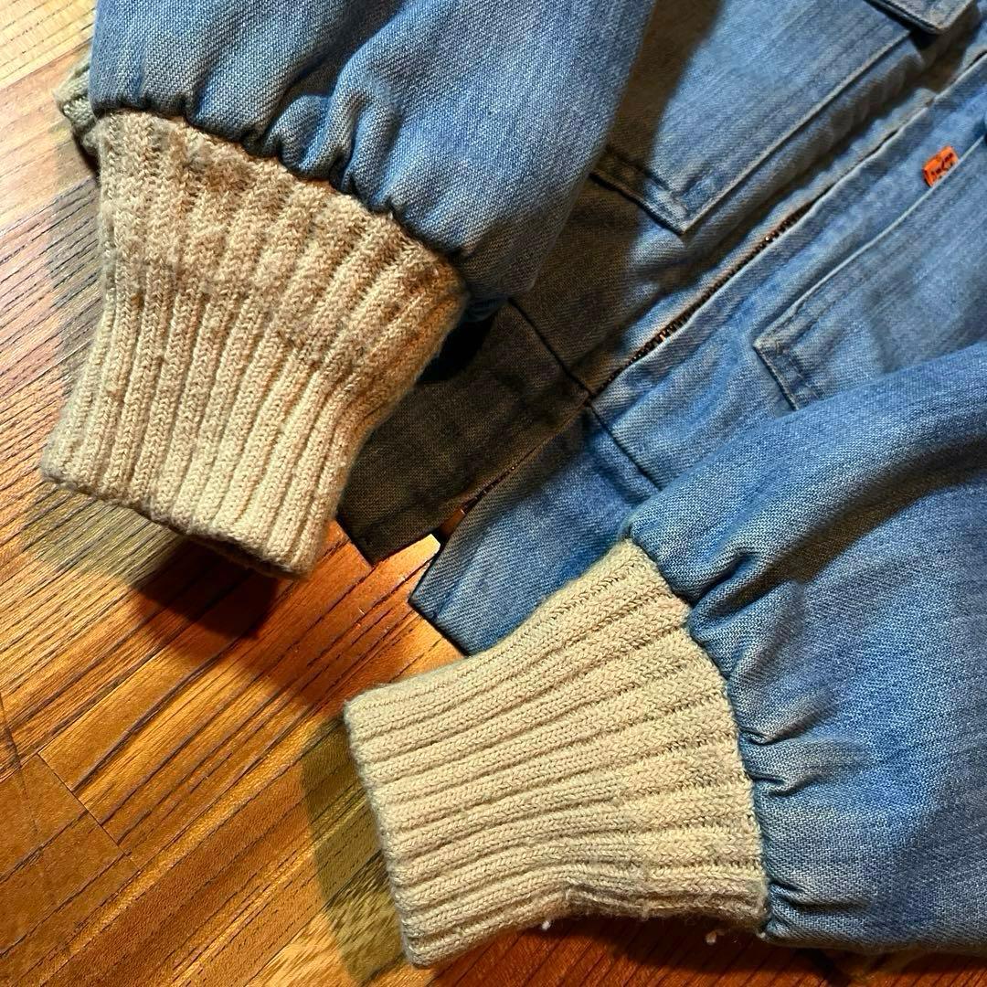 70s G-1 Levi’s デニム ファー ボア ジャケット ビンテージ
