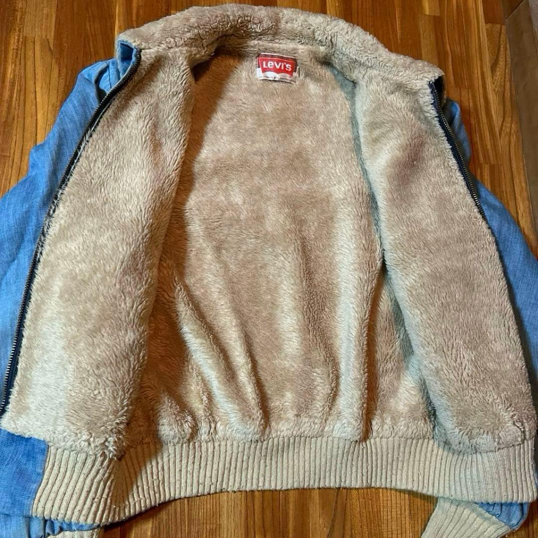 70s G-1 Levi’s デニム ファー ボア ジャケット ビンテージ