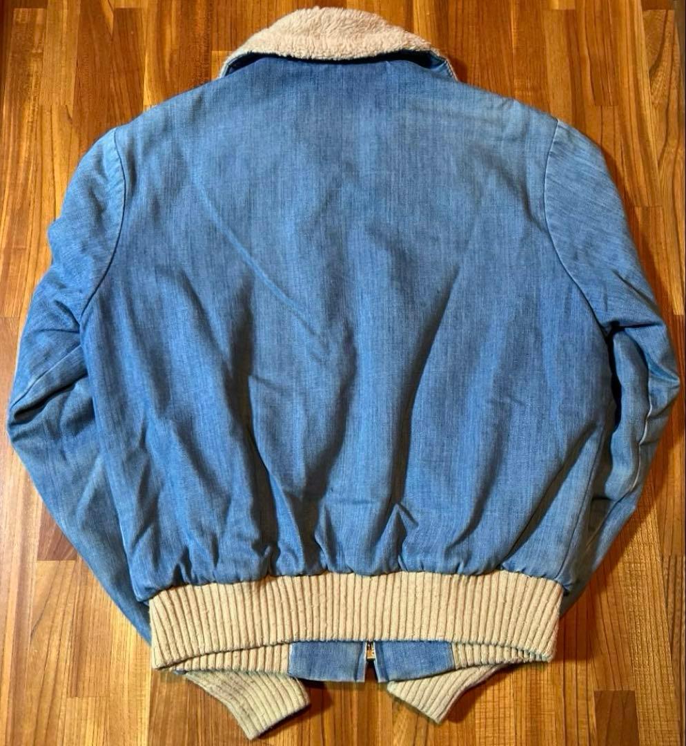 70s G-1 Levi’s デニム ファー ボア ジャケット ビンテージ