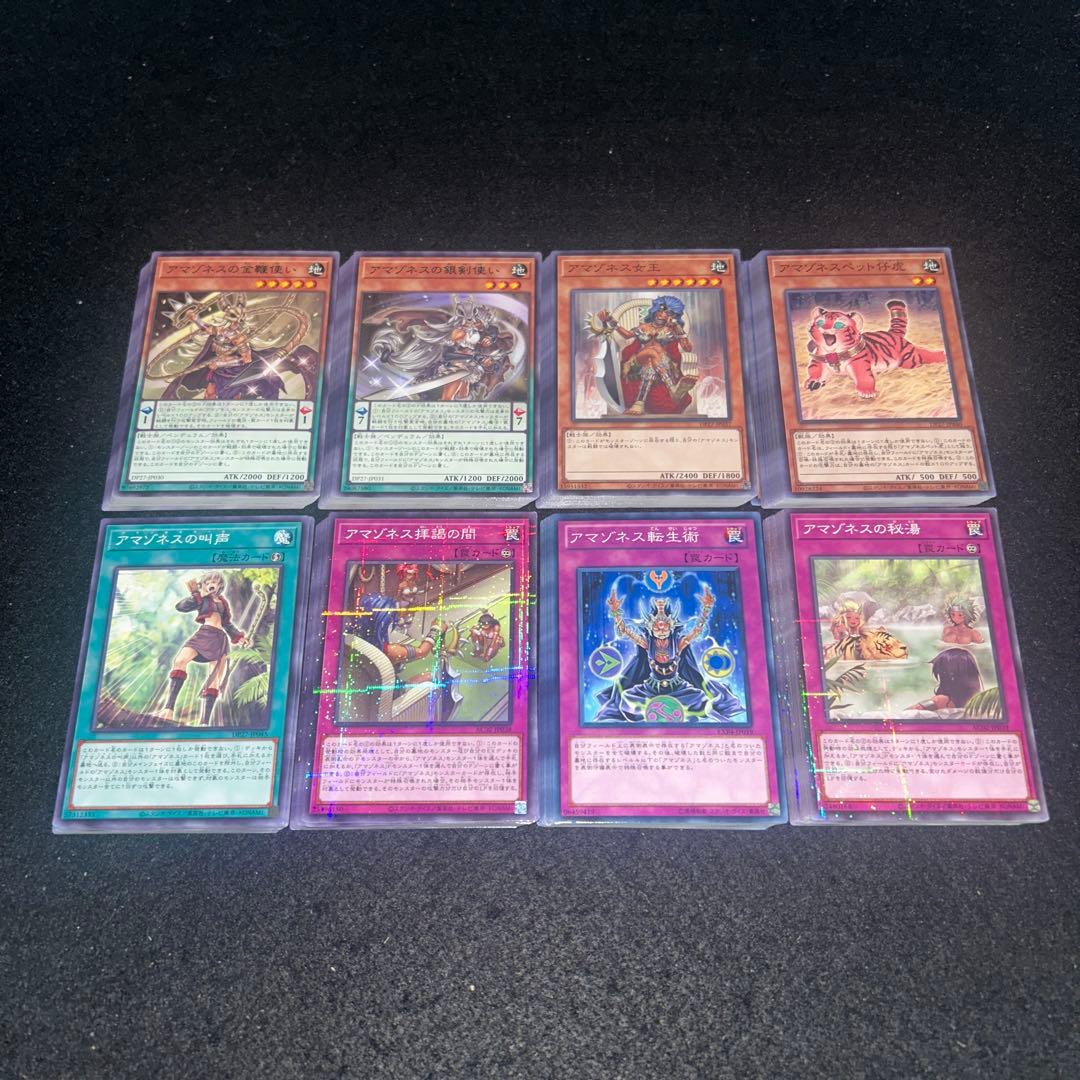 10836 遊戯王 アマゾネスデッキ 大量デッキパーツ 各20枚 - メルカリ