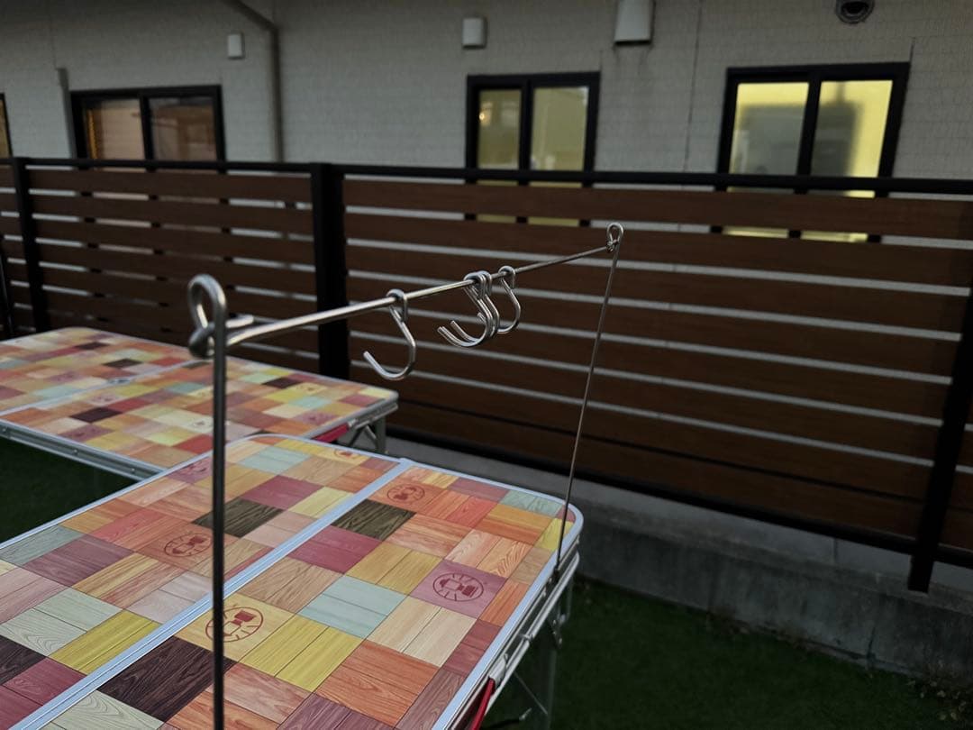 コールマン アウトドアテーブル2点セット ナチュラルモザイク