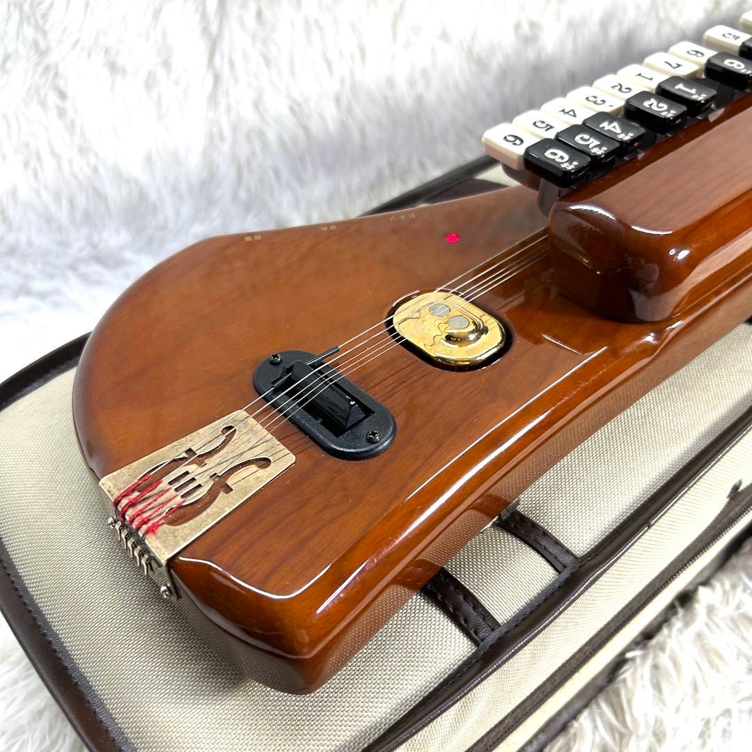 【美品】SUZUKI 電気大正琴 こはく CHK-1 ソプラノ