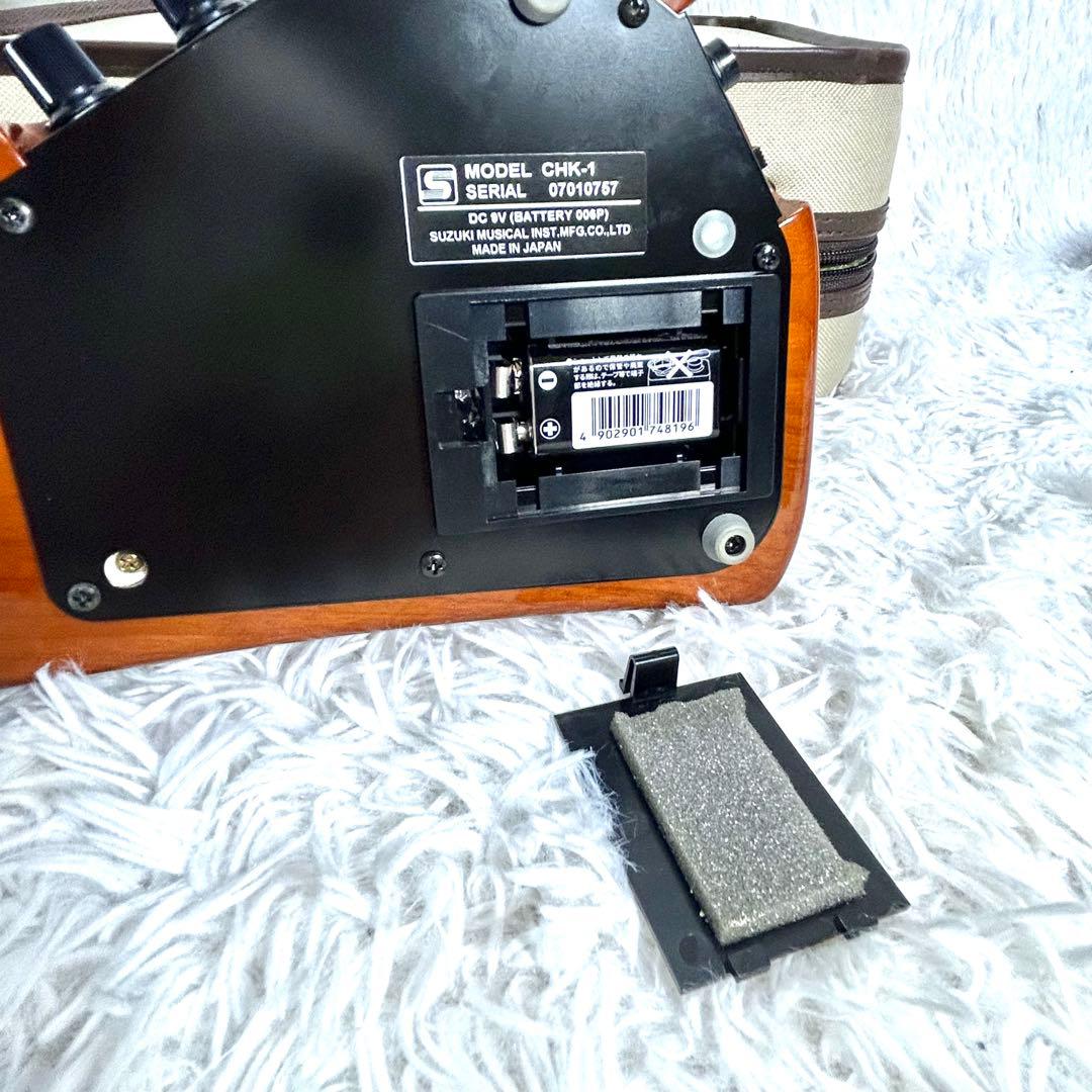 【美品】SUZUKI 電気大正琴 こはく CHK-1 ソプラノ