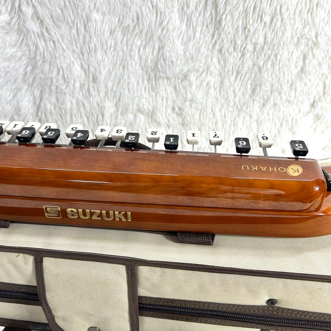 【美品】SUZUKI 電気大正琴 こはく CHK-1 ソプラノ