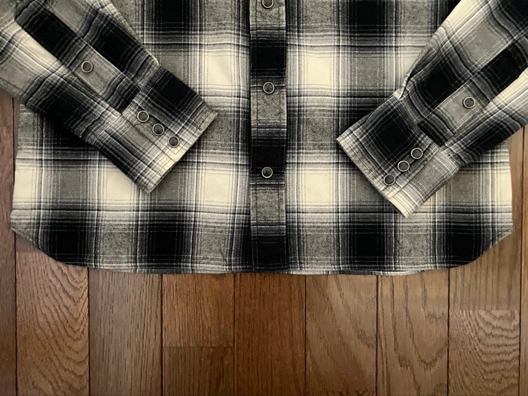 超希少」ダブルアールエル（RRL）オンブレチェックシャツ‼︎ ジョニー