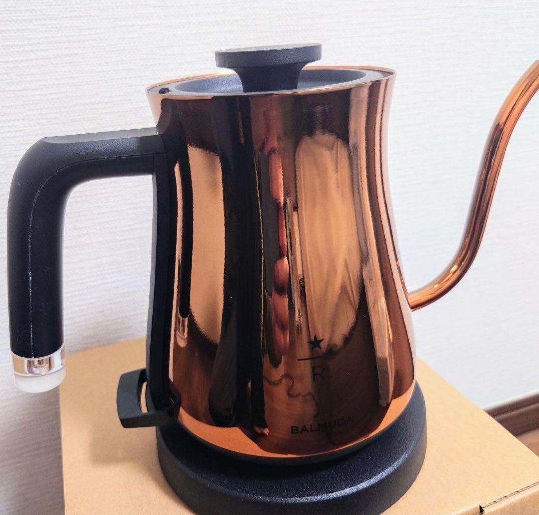 美品　BALMUDA Starbucks The Pot 電気ケトル