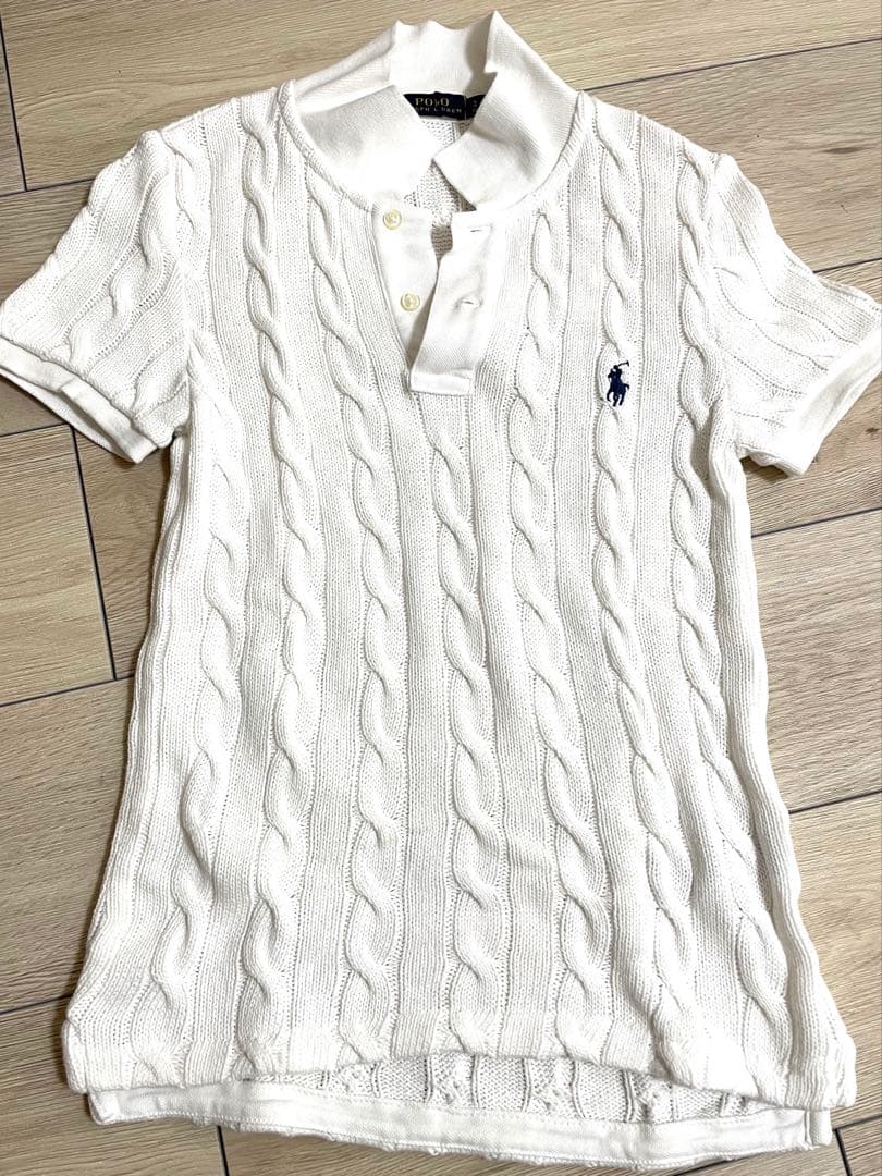 Polo Ralph Lauren ホワイトポロシャツ
