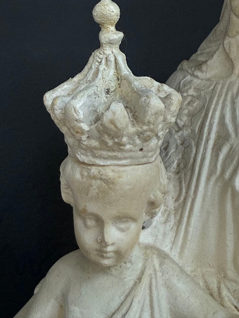 アンティーク　マリア　マリア像