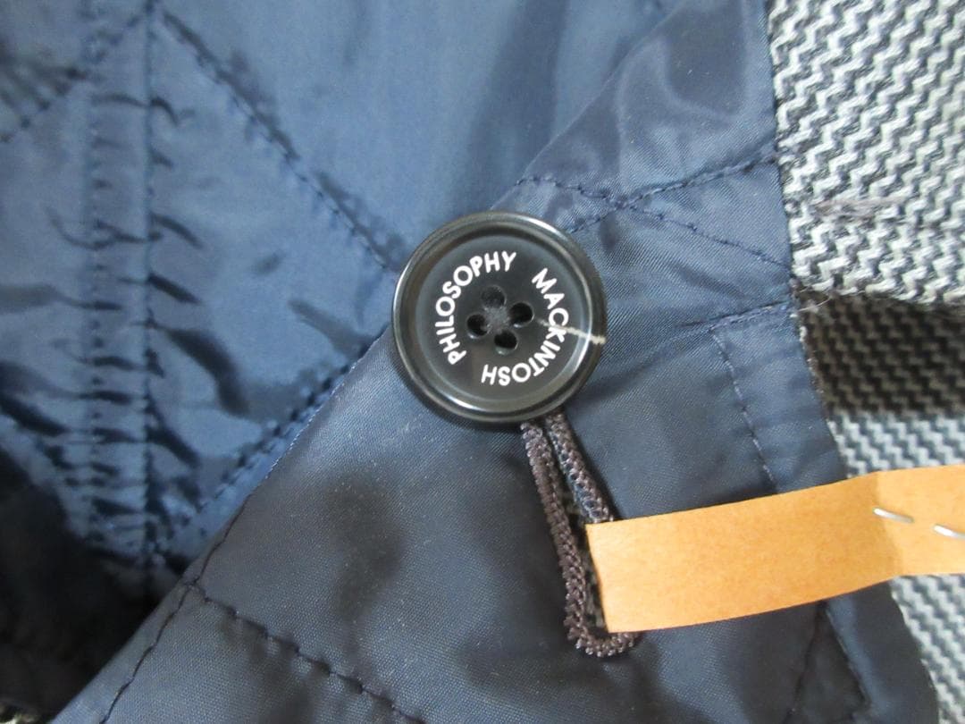 コート MACHINOSH PHILOSOPHY グレー　真冬用　三陽商会