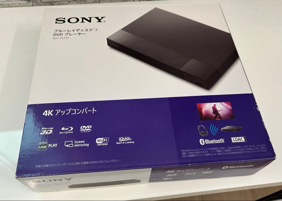 SONY ブルーレイ&DVDプレーヤー BDP-S6700