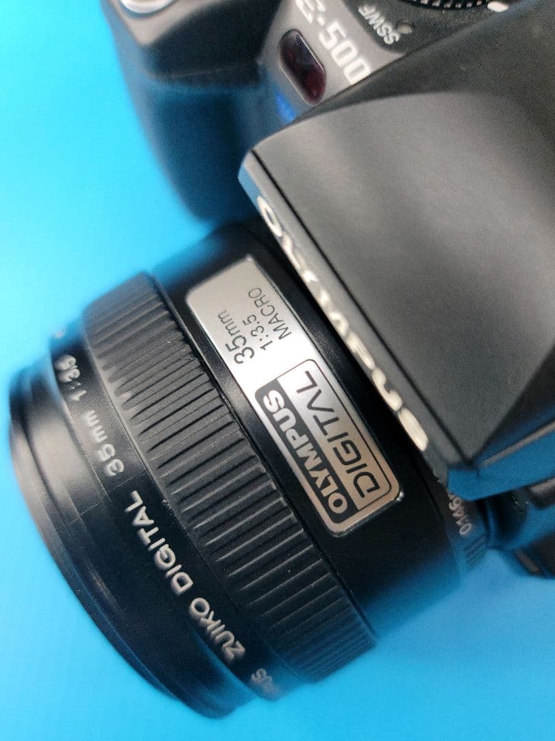 【完動美品】OLYMPUS E500 + ZUIKO DIGITAL 35mm