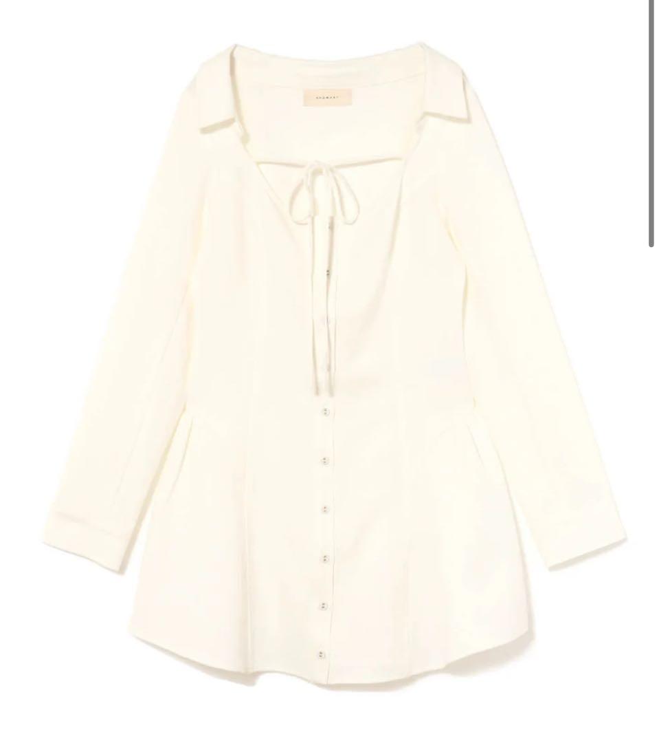 ANDMARY ブラウスセット　ミニワンピース