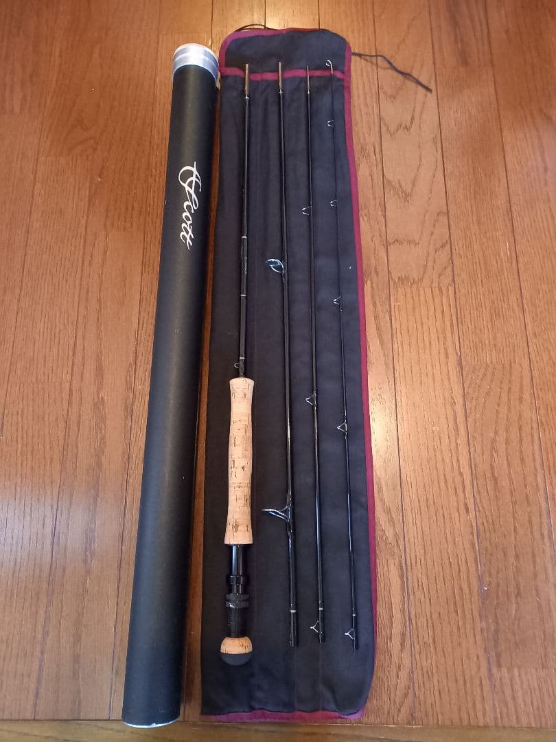 SCOTTのフライロッド『S3 908/4』番手＃8　4ピース