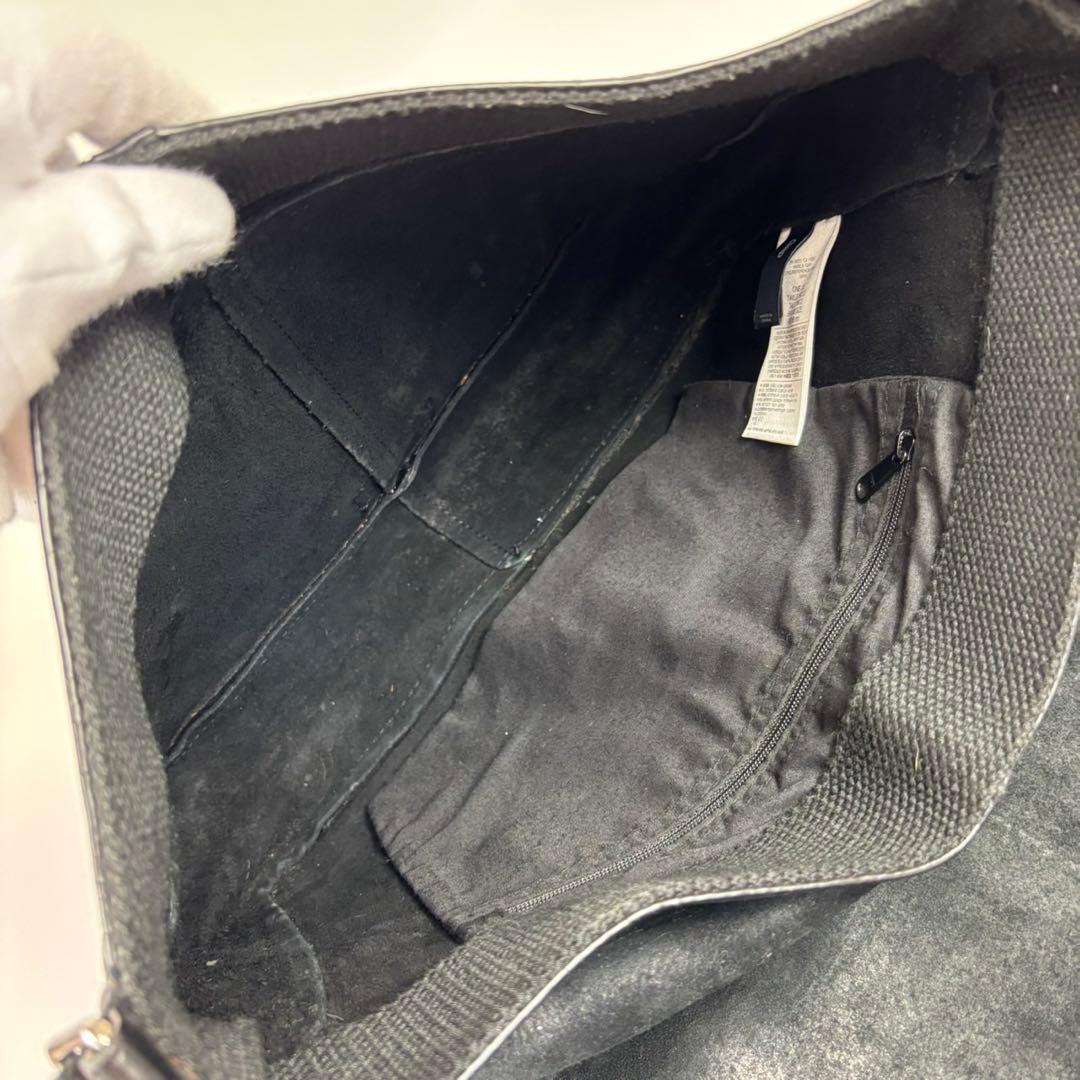 希少✨オールドgapオールレザーバッグメッセンジャーバッグ　ブラック