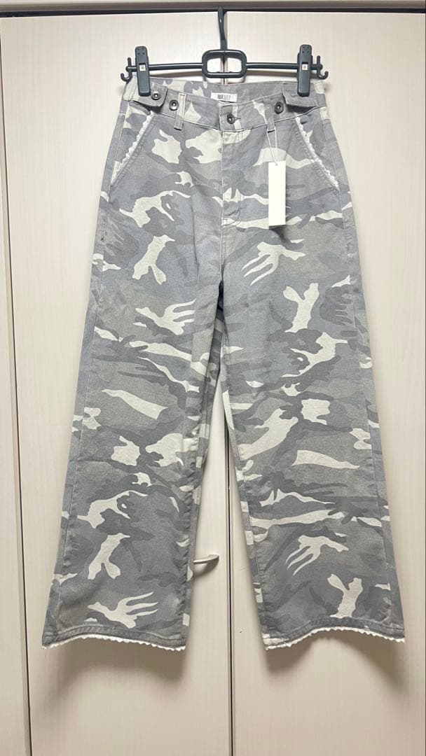 パンツ unsually Lace Camouflage Denim S